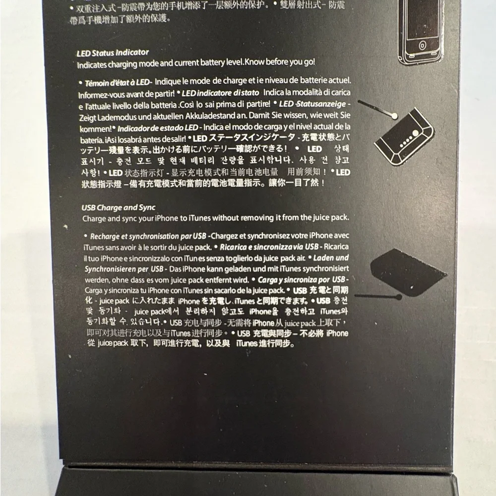 Apple iPhone X external battery case New in open box